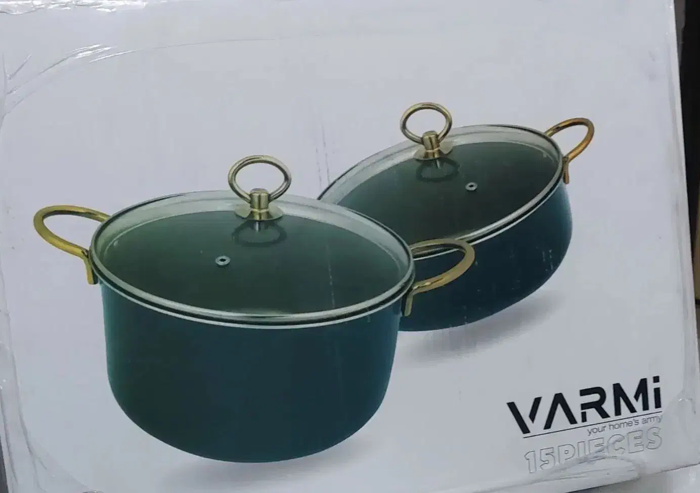 سرویس چدنی ۱۵پارچه|ظروف پخت‌وپز|اردبیل, |دیوار