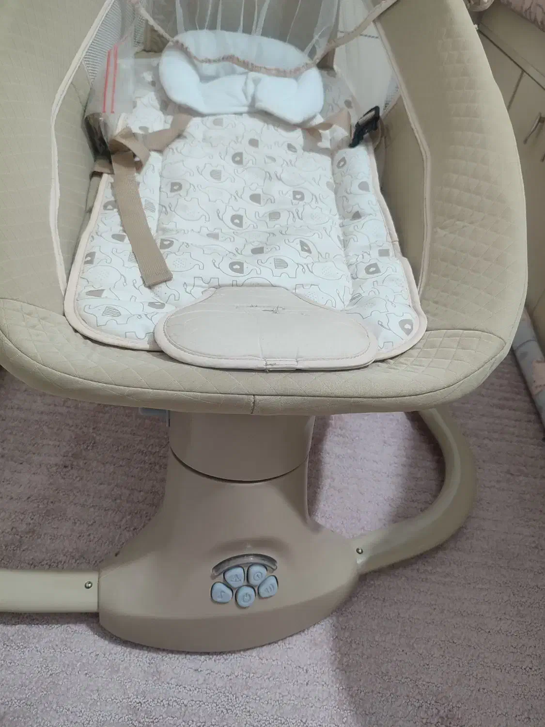 گهواره برقی ماستلا|اسباب و اثاث بچه|رباطکریم, رباطکریم|دیوار