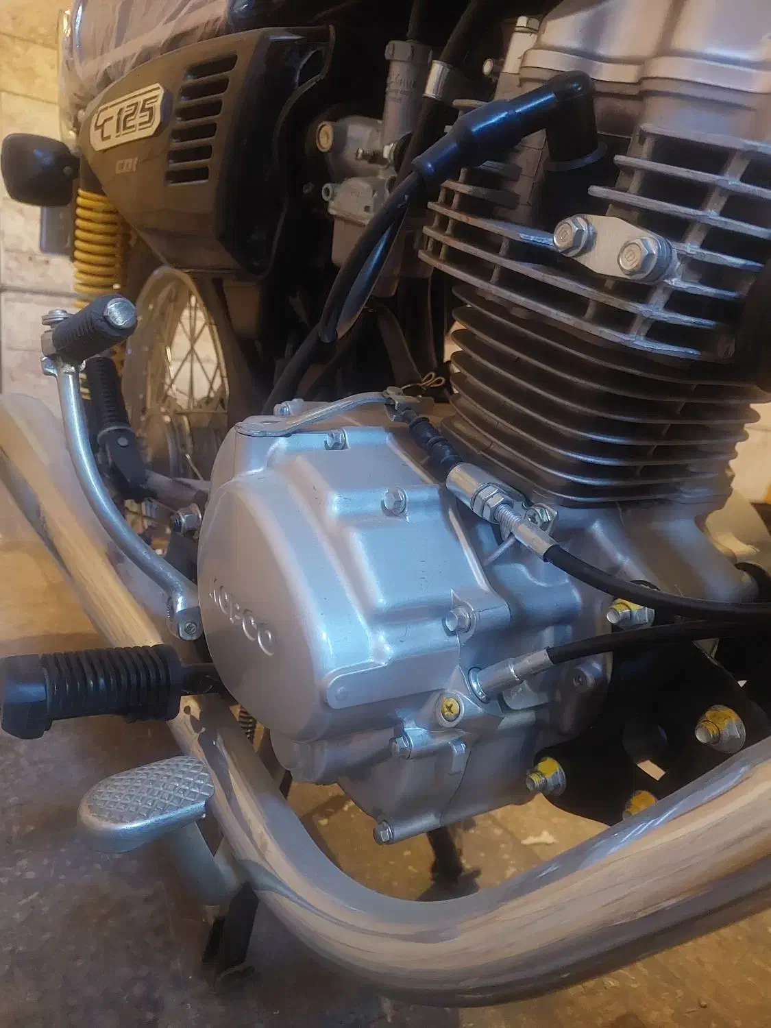 موتور 125کویر 95 کاربرات درحد|موتورسیکلت|شیراز, درکی|دیوار