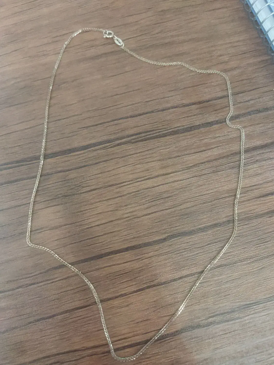 زنجیر نقره با آبکاری طلا|جواهرات|تبریز, |دیوار