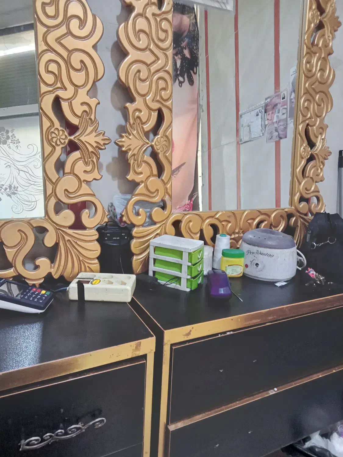 دو عدد اینه کنسول|مبلمان خانگی و میز عسلی|نسیمشهر, |دیوار