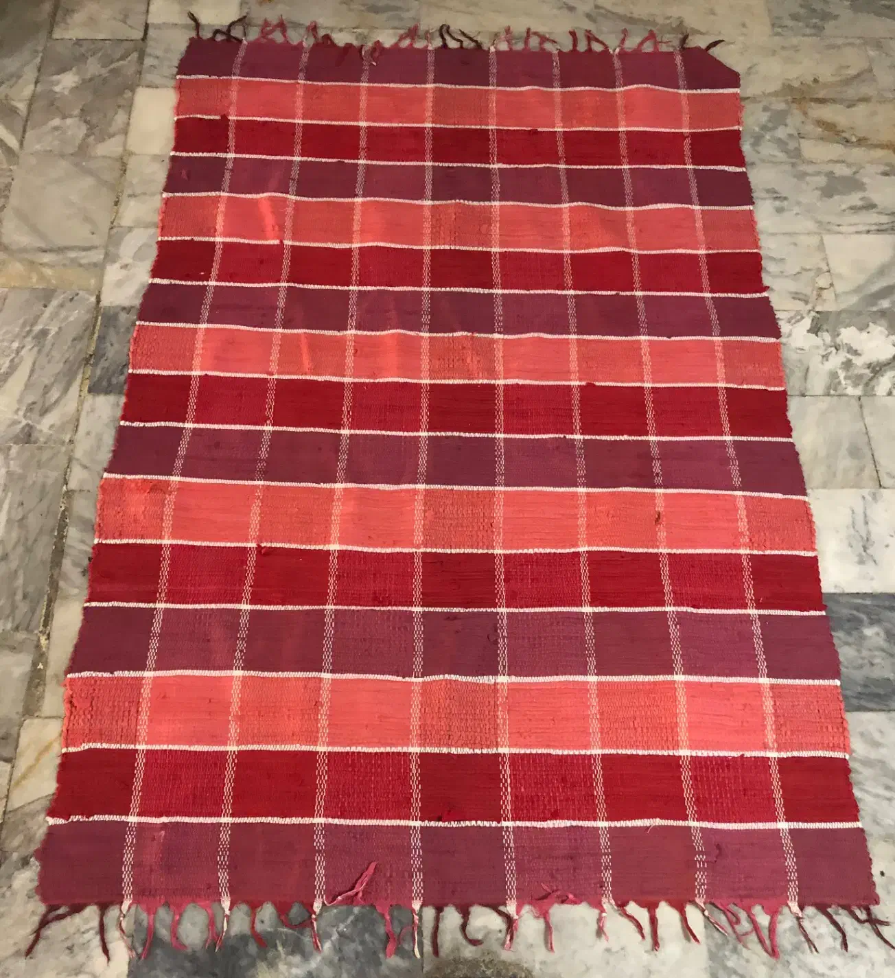 قالیچه تکه دوزی تریکو|گلیم، جاجیم، گبه|تهران, شهرک غرب|دیوار