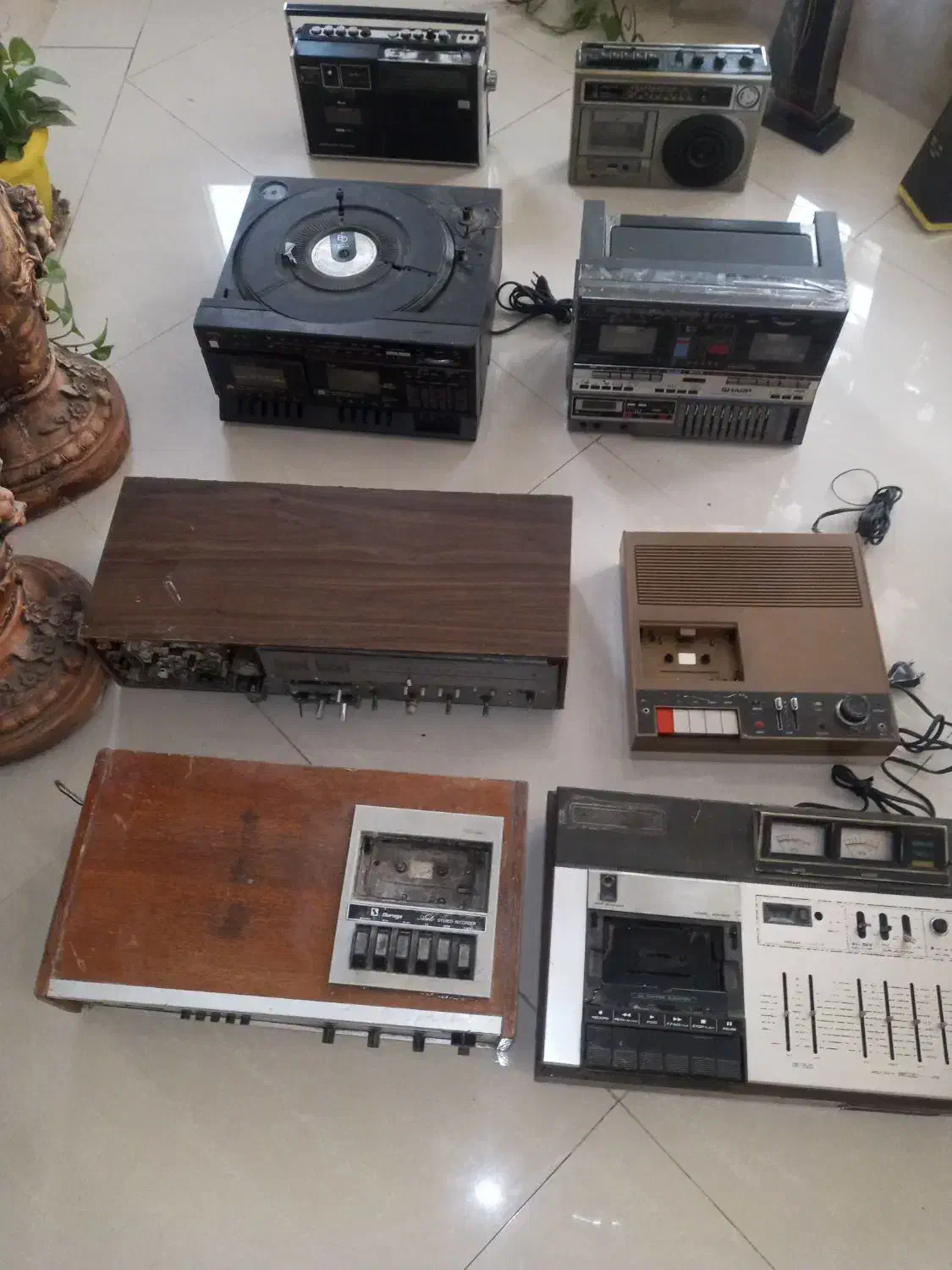 دک،استریو،رادیو کاست قدیمی  احتیاج به تعمیر|سیستم صوتی خانگی|تهران, چیتگر شمالی|دیوار