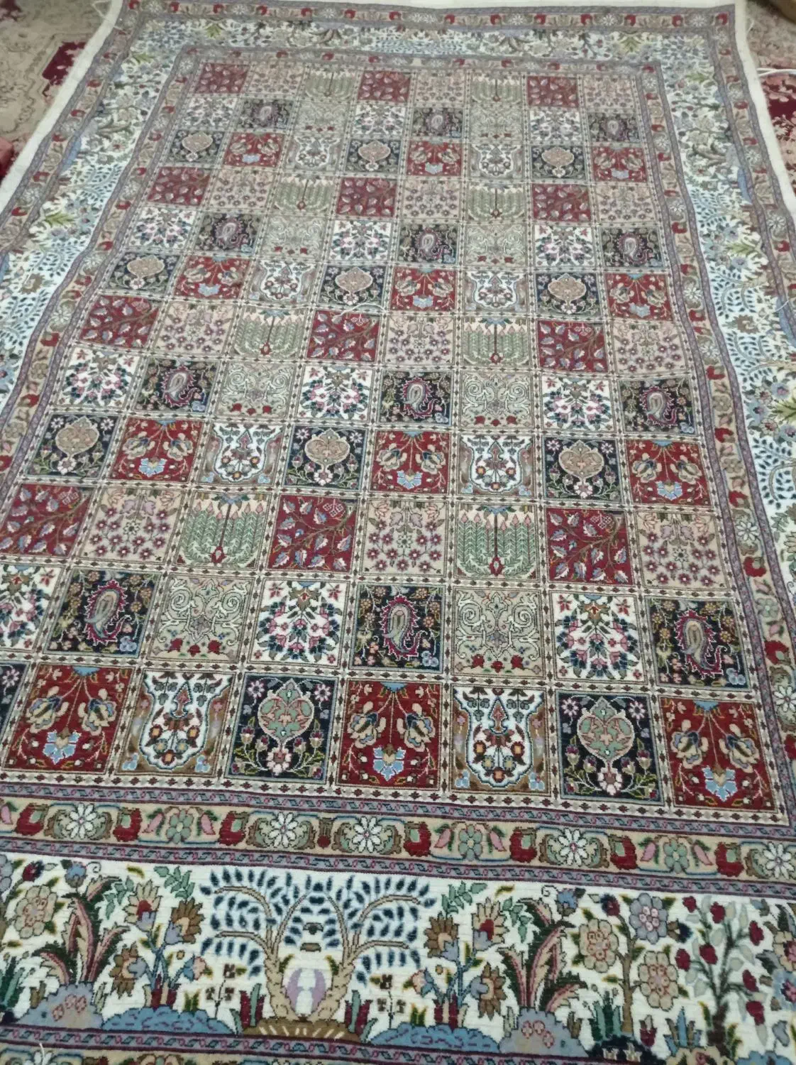 فرش|فرش|بیرجند, |دیوار