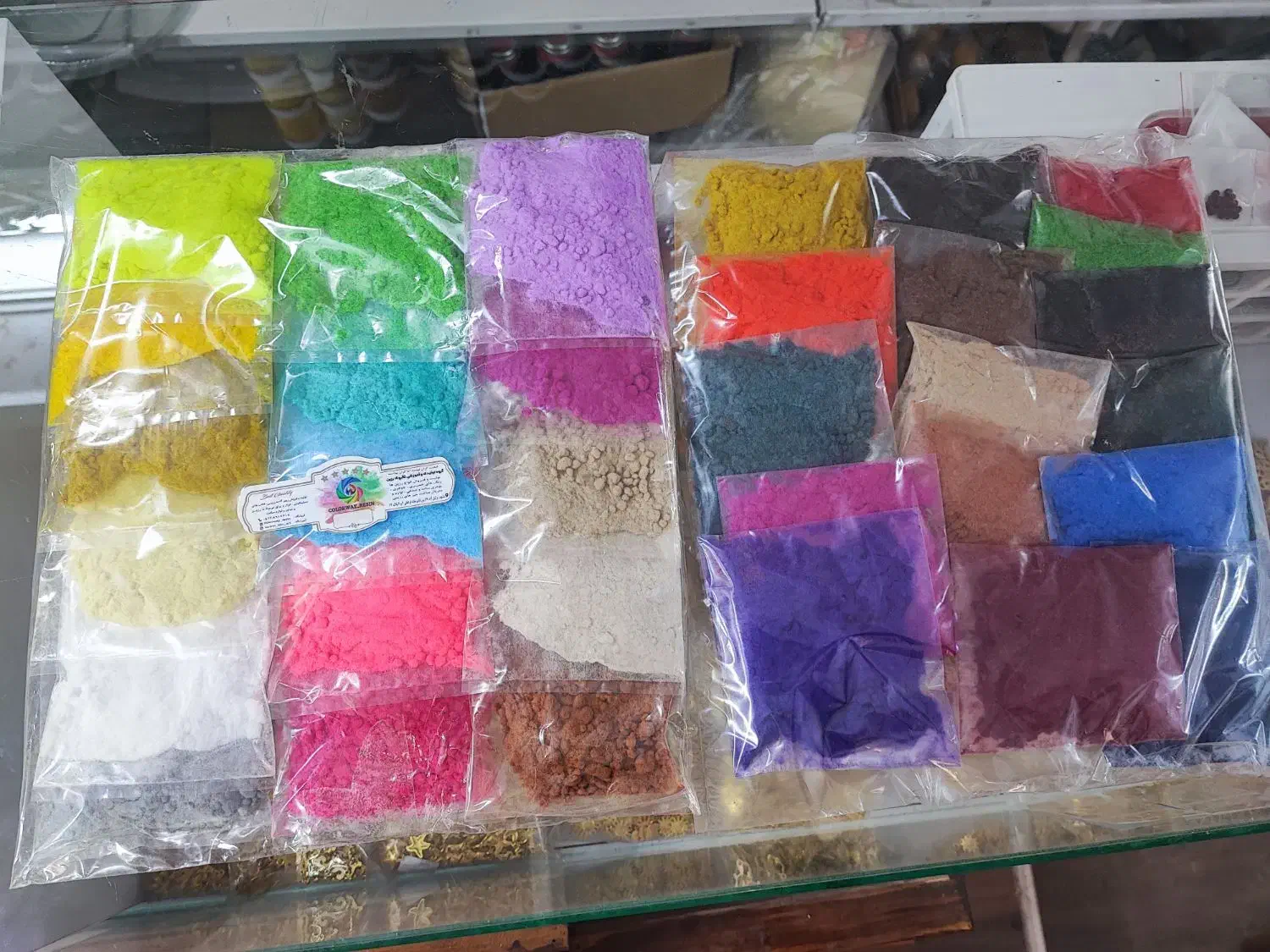 پودر مخمل کلی و جزئی در ۳۳ رنگ|عمده‌فروشی|مشهد, شریف|دیوار