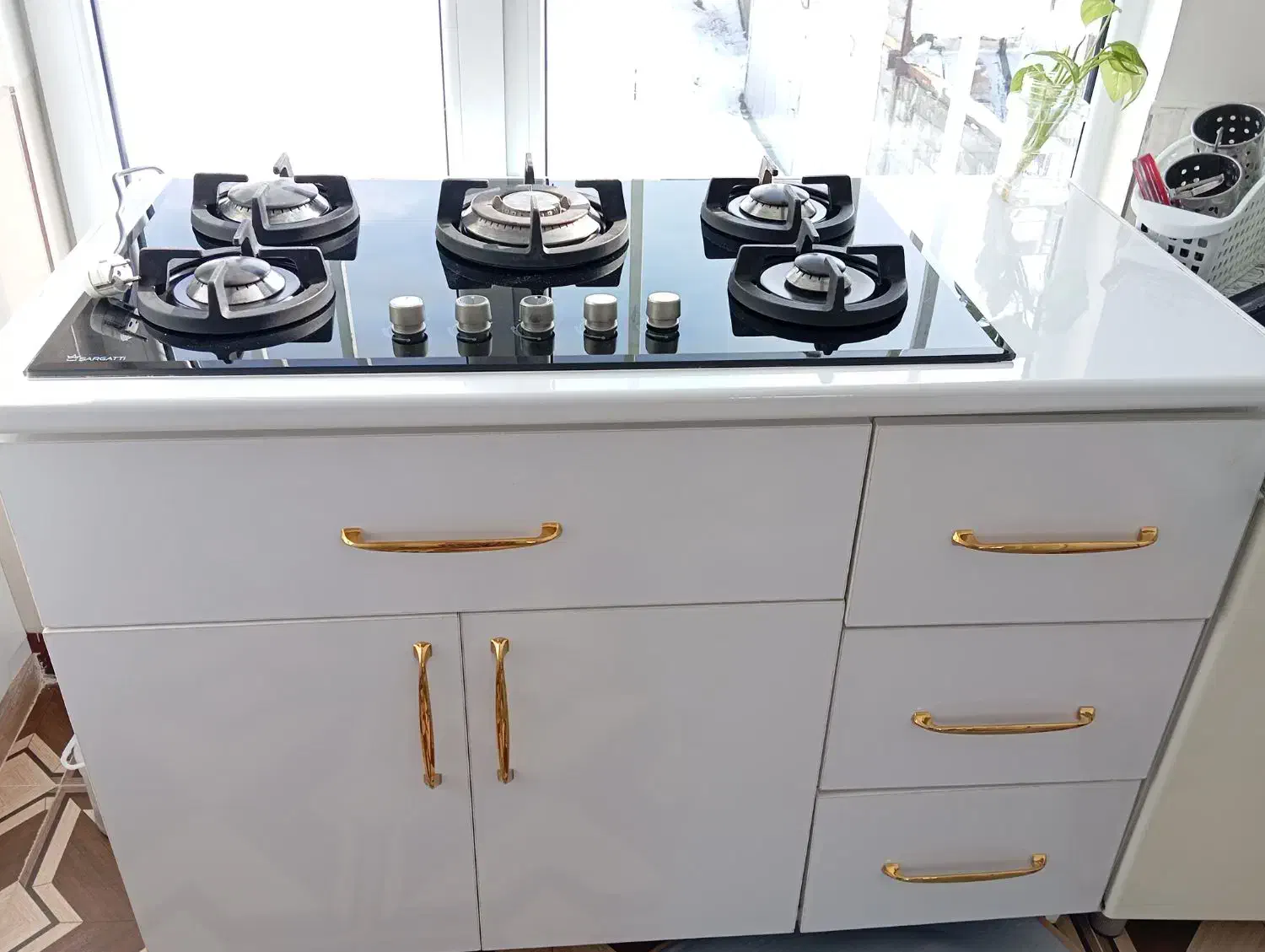 گاز و کابینت زیر گازی|اجاق گاز و لوازم برقی پخت‌وپز|جوانرود, |دیوار