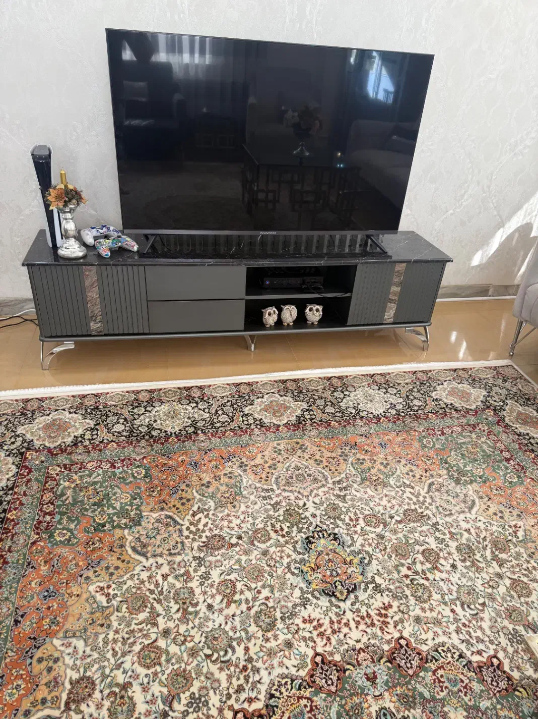 ست اینه کنسول با میز تلویزیون|بوفه، ویترین، کنسول|سقز, |دیوار