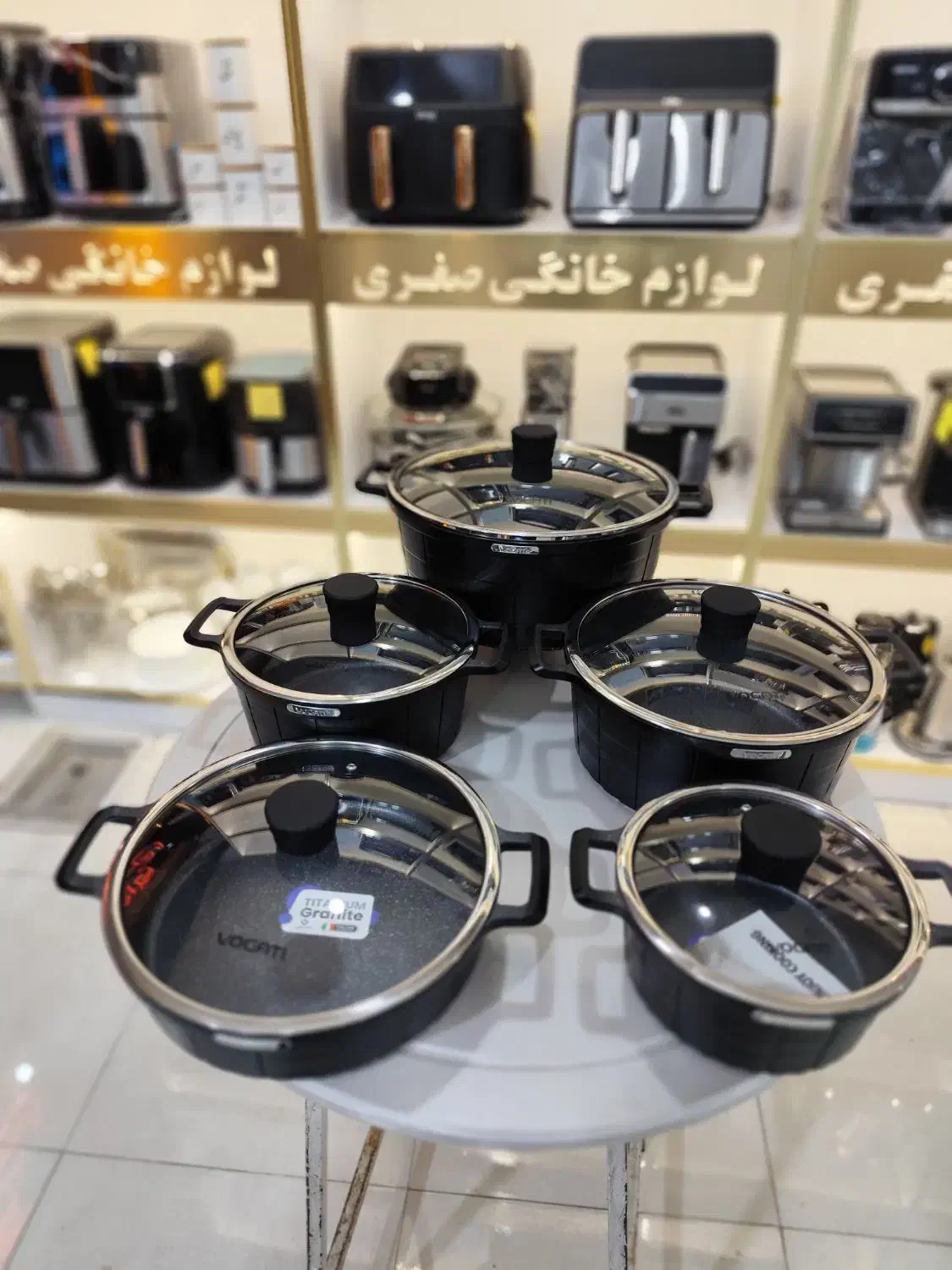 قابلمه تمام چدن کفه سرامیکی بصورت اقساطی تا ۸ماه|ظروف پخت‌وپز|بروجرد, |دیوار