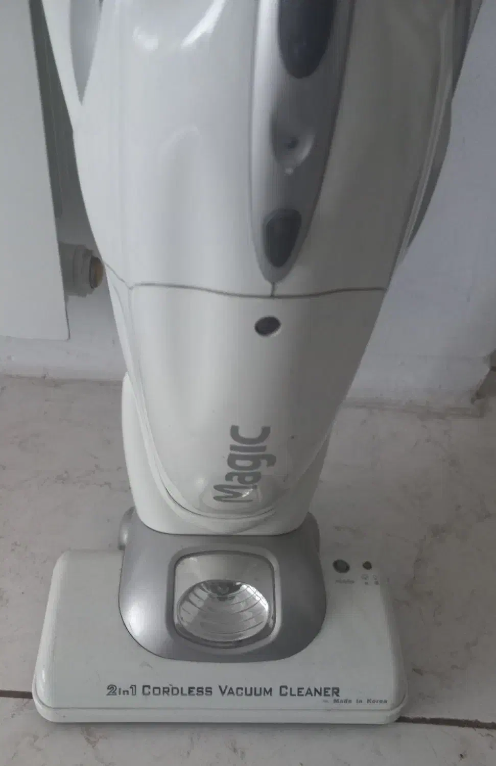 جارو شارزی مجیک دسته دار و دوکاره با چراغ قوه|جاروبرقی، جارو شارژی، بخارشو|مشکیندشت, |دیوار