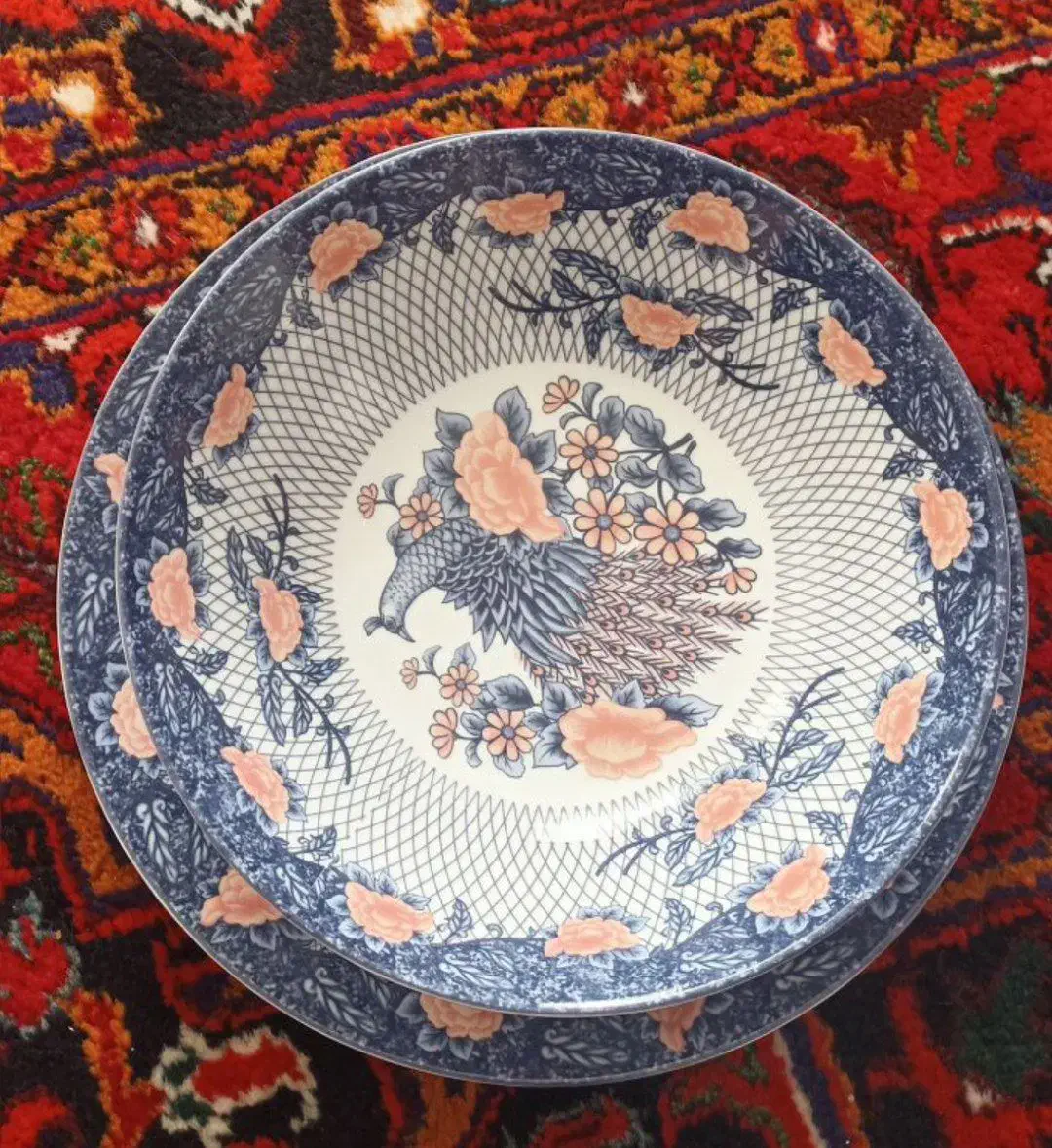 ظرف قاب وقدح طاووس|ظروف سرو و پذیرایی|مراغه, |دیوار