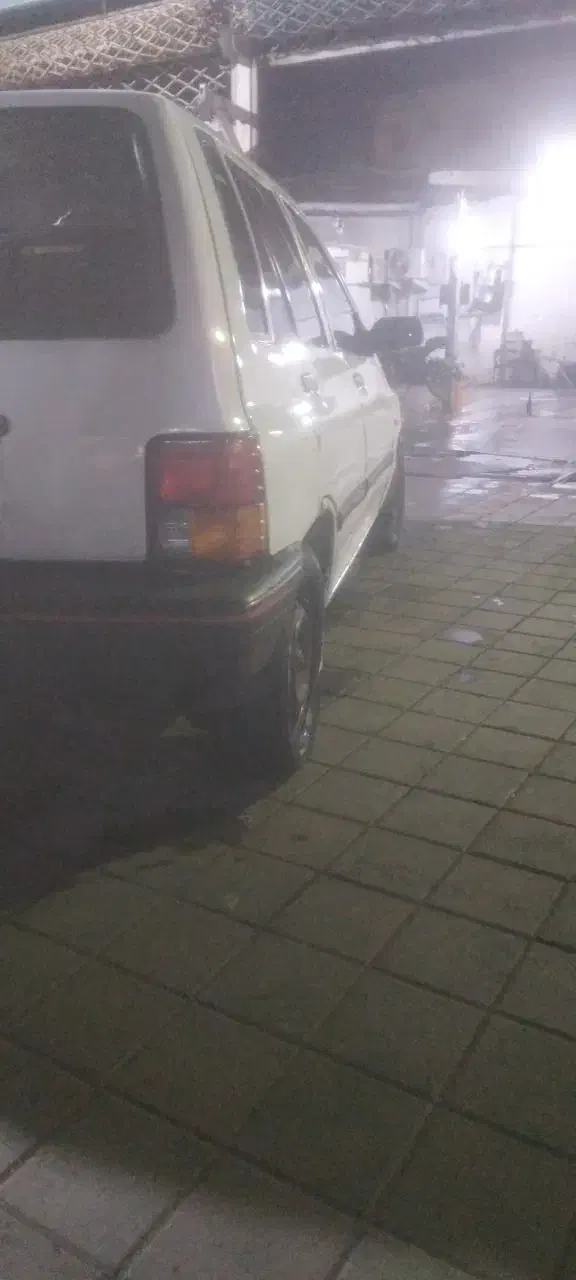 پراید هاچ بک76 سفید|خودرو سواری و وانت|رشت, چله خانه|دیوار