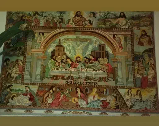 تابلو فرش دستباف زندگینامه حضرت مسیح|تابلو فرش|کرج, عظیمیه|دیوار