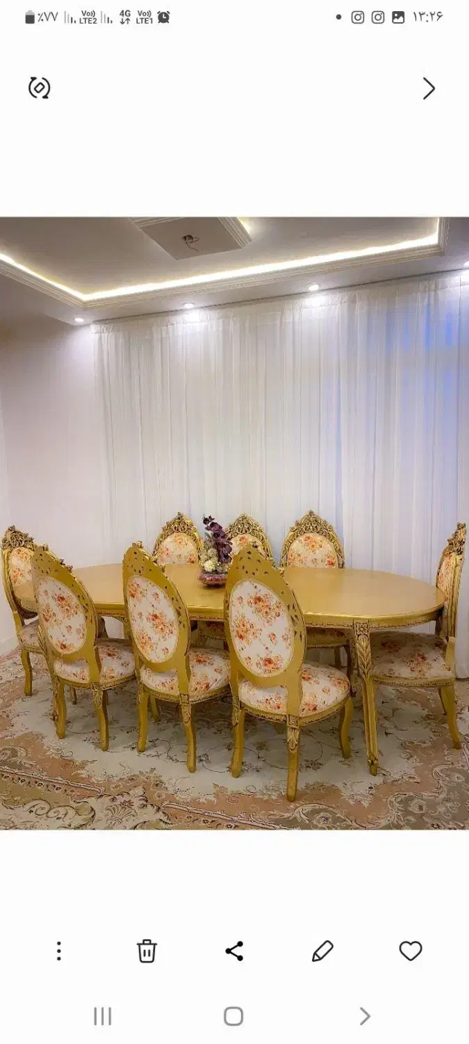 میز نهار خوری ومبلی ها بیست و پنج میلیون|مبلمان خانگی و میز عسلی|تربت‌حیدریه, پایانه مسافربری تربت حیدریه|دیوار