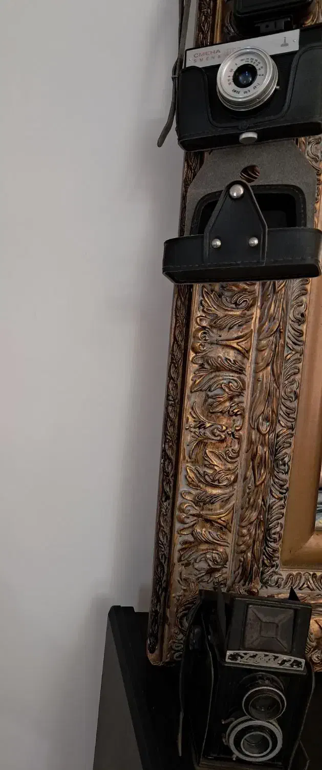 دوربین قدیمی روسی با کیف سالم بندار|کلکسیون اشیاء عتیقه|رشت, استادسرا|دیوار