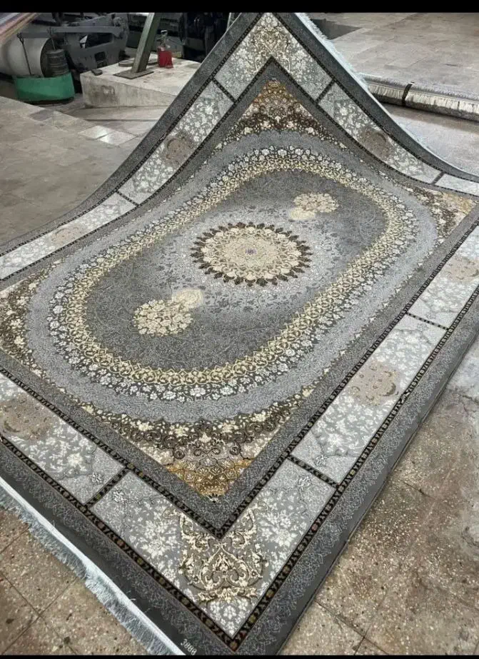 فرش نقشه ۱۰۴۰ رنگ دلفینی|فرش|اصفهان, کوجان|دیوار