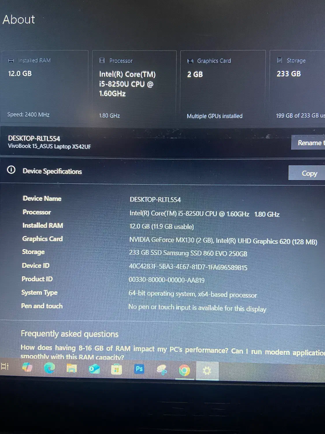 لپ تاپ asus|رایانه همراه|آستانه اشرفیه, |دیوار