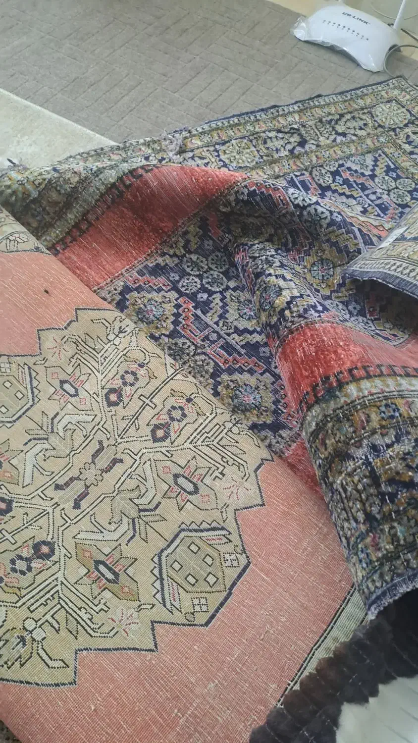 فرش عتیقه ابریشم|فرش|کرج, گلشهر|دیوار