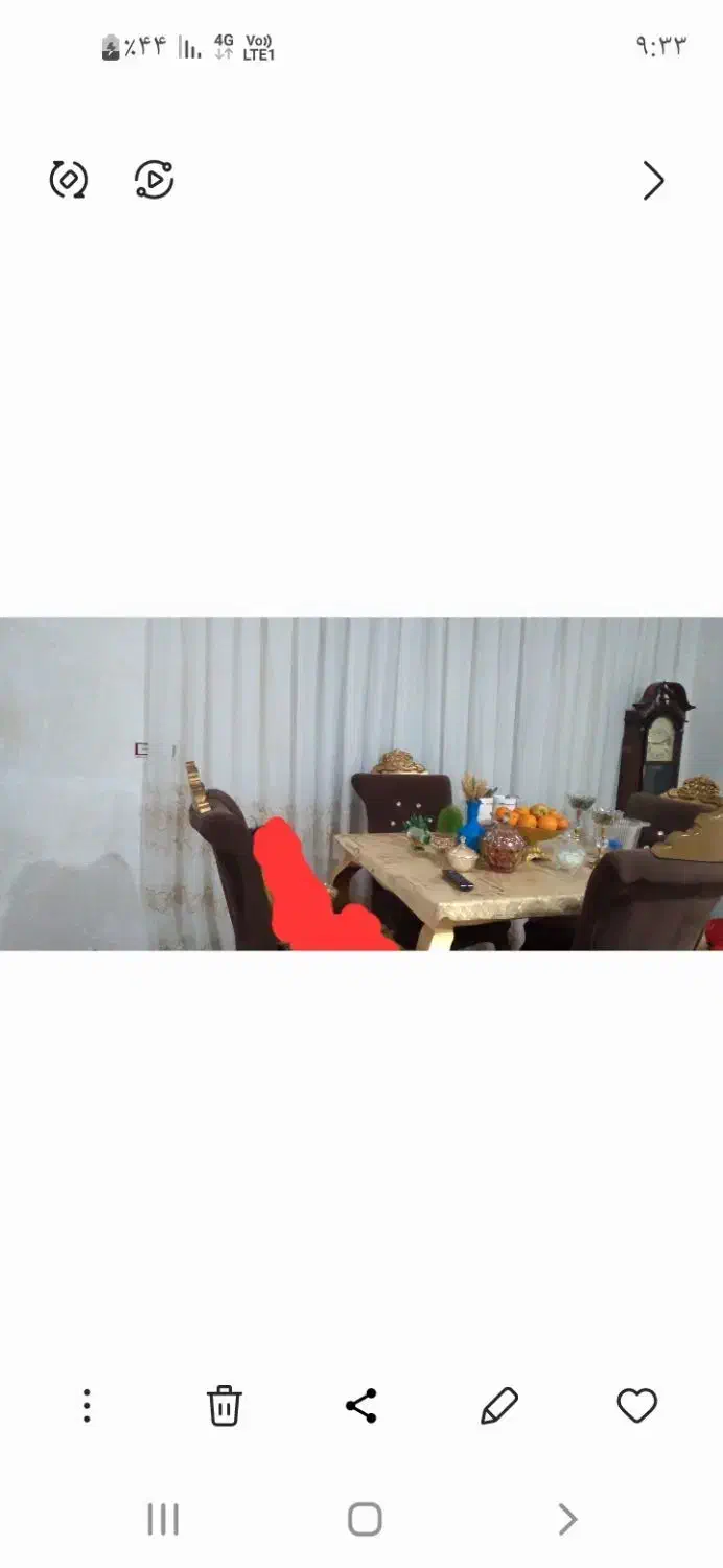 میز غذاخوری چهار نفره|میز و صندلی غذاخوری|پارسآباد, |دیوار