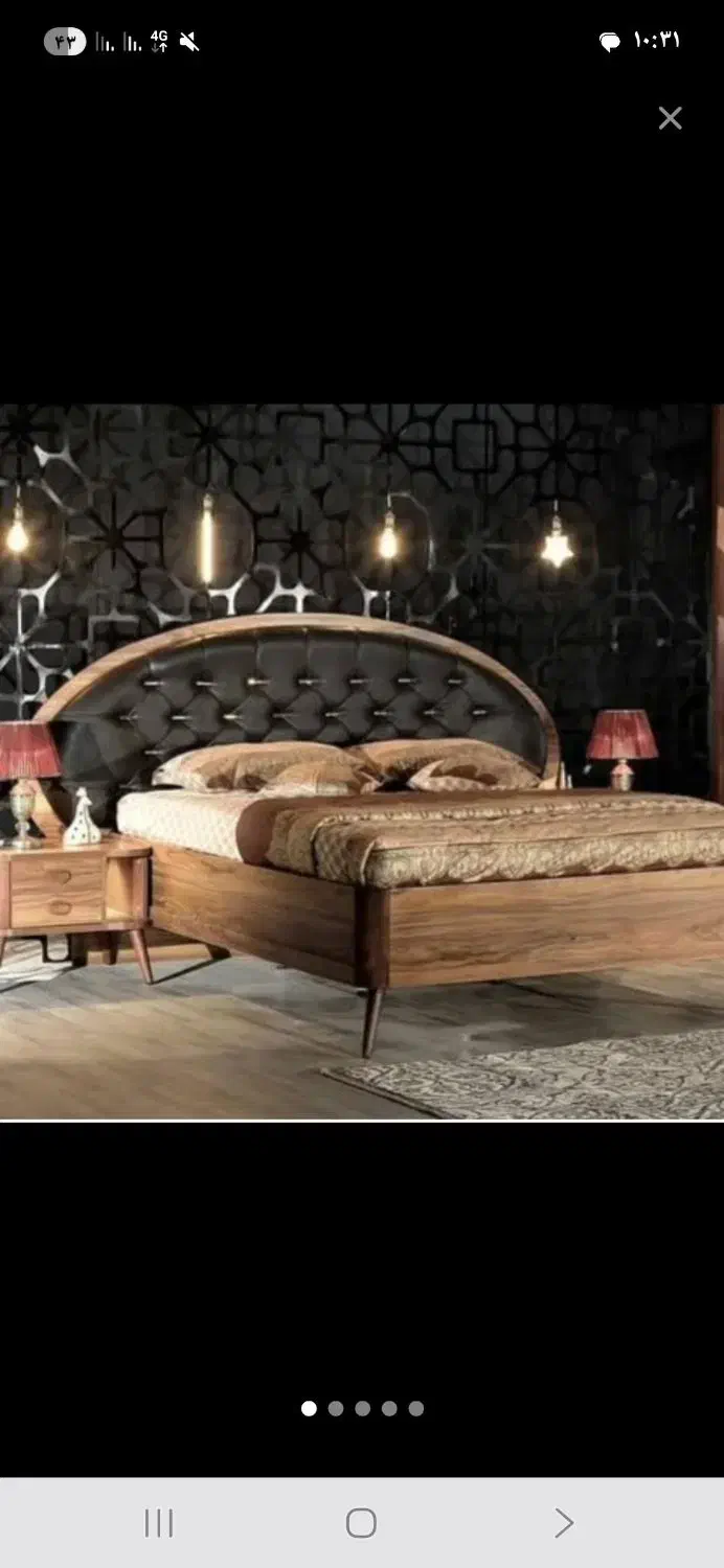 سرویس خواب دونفره سنا چوب|تخت و سرویس خواب|اردبیل, |دیوار