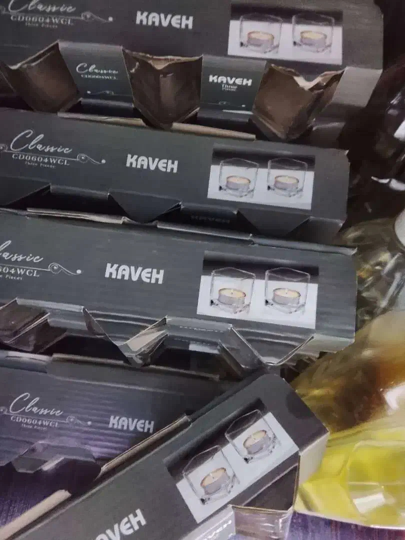 ست کامل ۱۶ عددی جاشمعی کاوه مدل کلاسیک (نو)|صنایع دستی و سایر لوازم تزئینی|تهران, علم و صنعت|دیوار