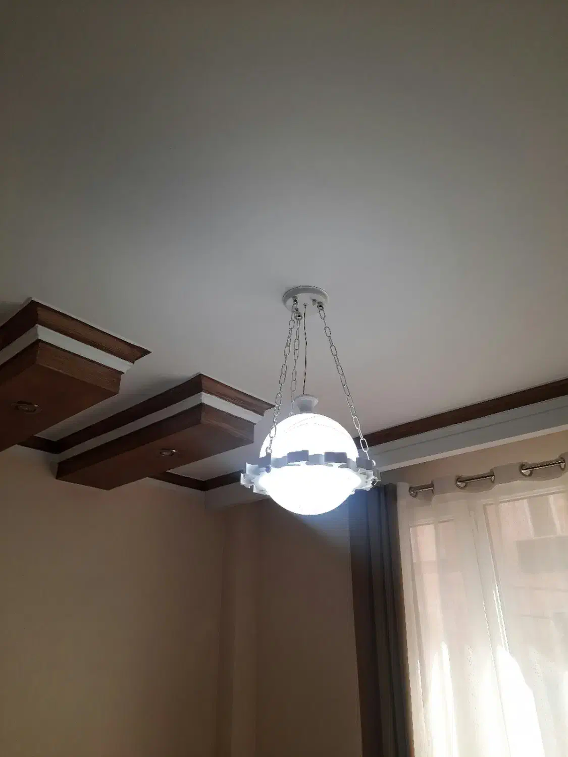 لوستر طرح خورشید|لوستر و چراغ آویز|پرند, فاز ۶|دیوار