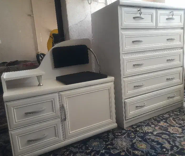 دراور و میز تلفن|جاکفشی، کمد، دراور|قزوین, |دیوار