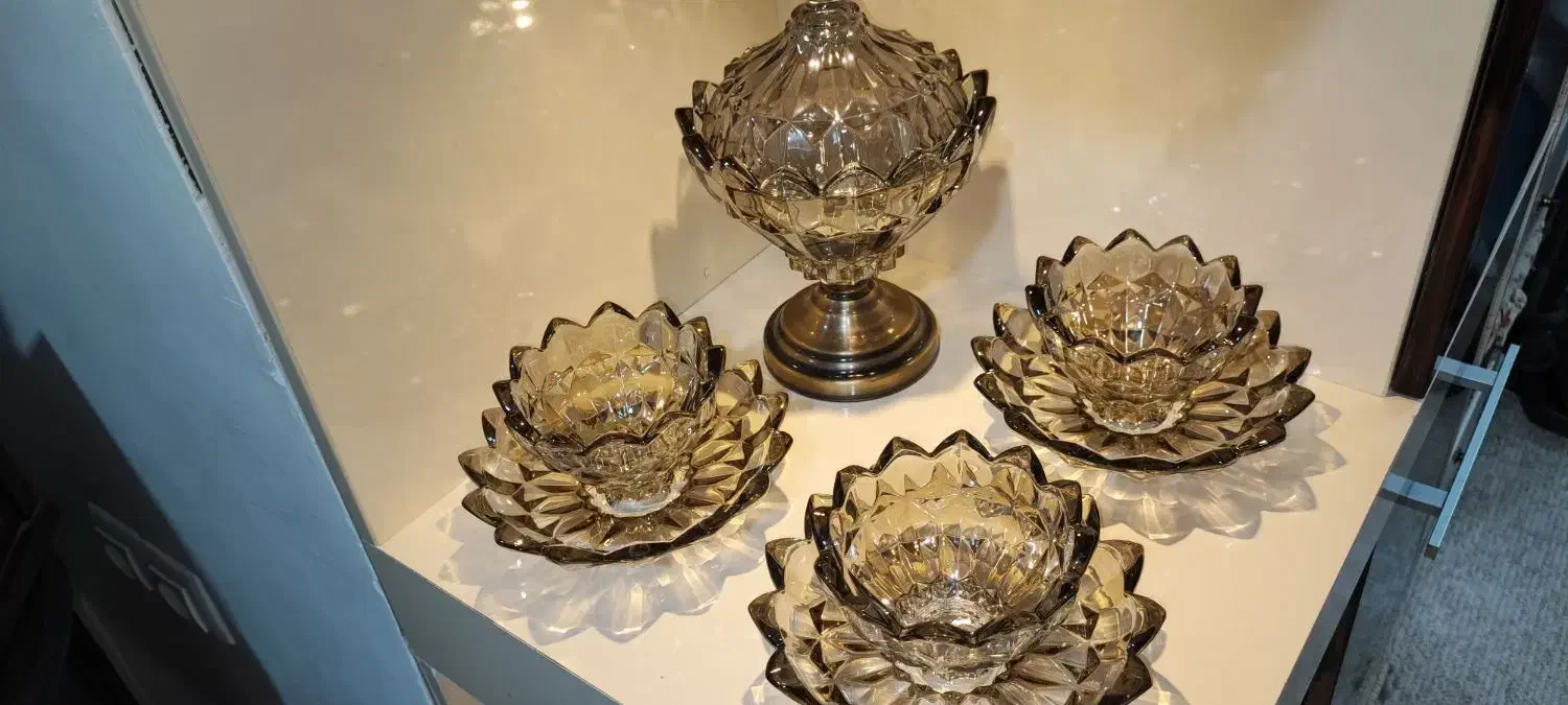 ست جامیوه|ظروف سرو و پذیرایی|دوگنبدان, |دیوار