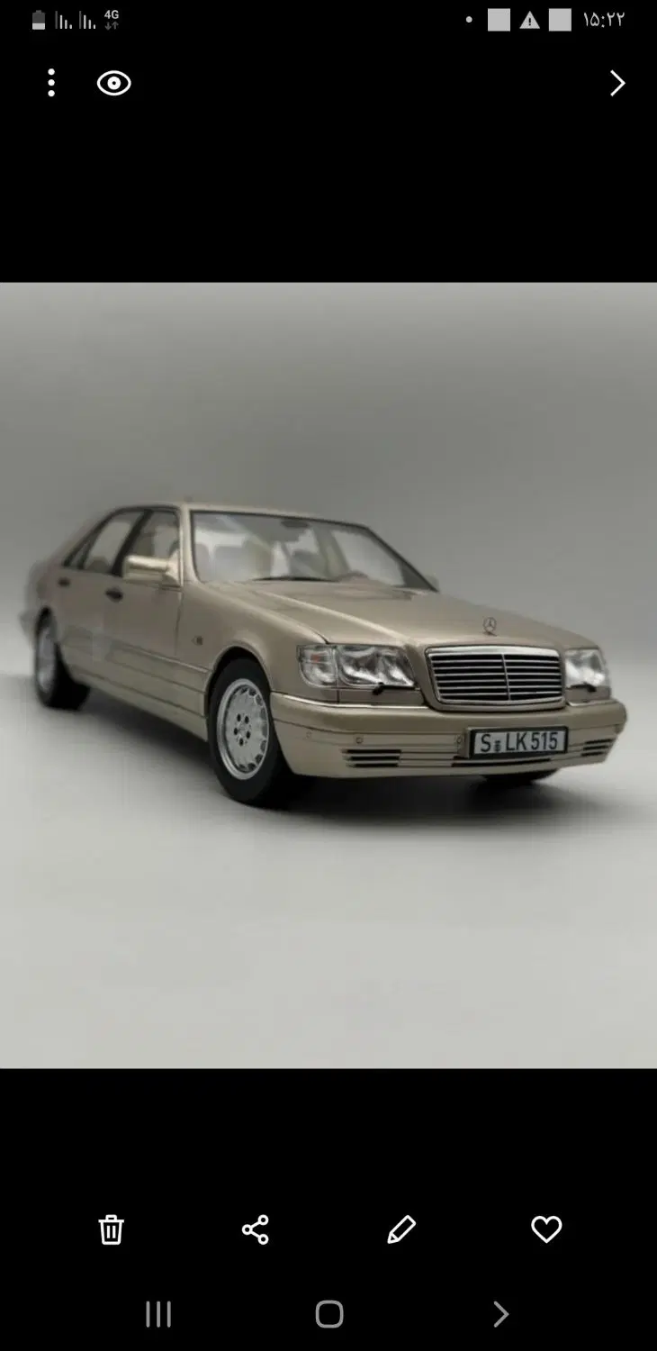 ماکت بنز w140 norev|اسباببازی بچه|تهران, منیریه|دیوار