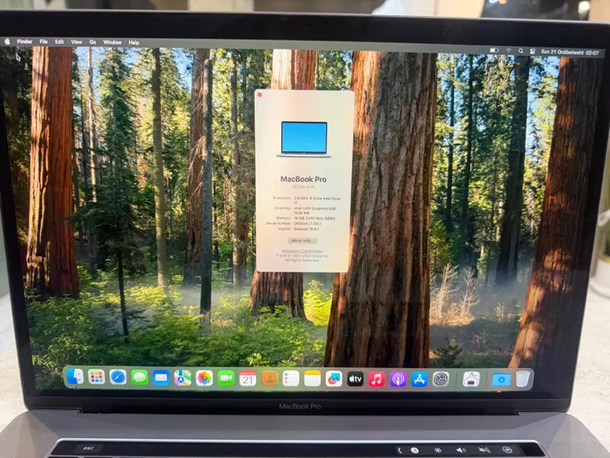 Macbook pro 2018 i7|رایانه همراه|اصفهان, خلجا|دیوار