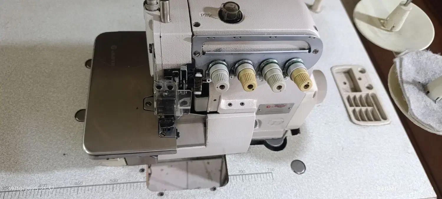 چرخ خیاطی زیگزال پنج نخ|ماشین‌آلات صنعتی|ری, علایین|دیوار