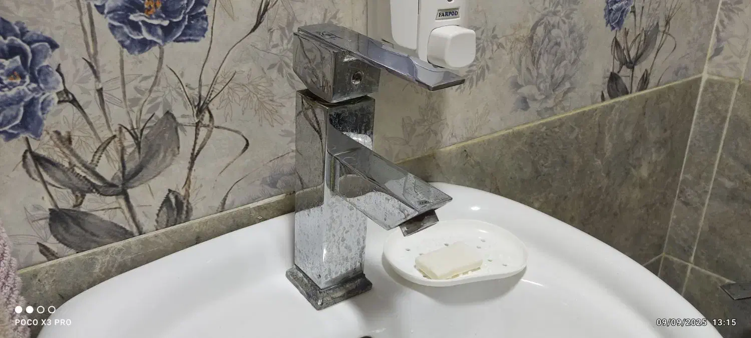 ست شیر آلات  و روشویی|لوازم سرویس بهداشتی|رشت, رشتیان|دیوار