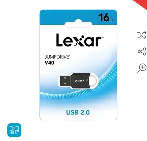 فلش 16 گیگ lexar USB 0.2|قطعات و لوازم جانبی رایانه|ماکو, |دیوار