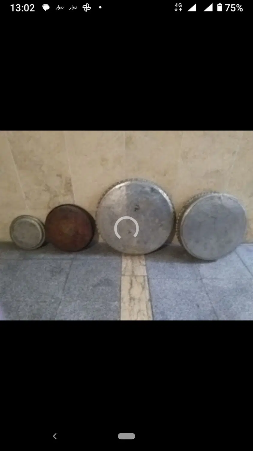 طشت و سینی و ماهی تابه مس قدمت ۷۰ ساله|کلکسیون اشیاء عتیقه|تهران, ستارخان|دیوار
