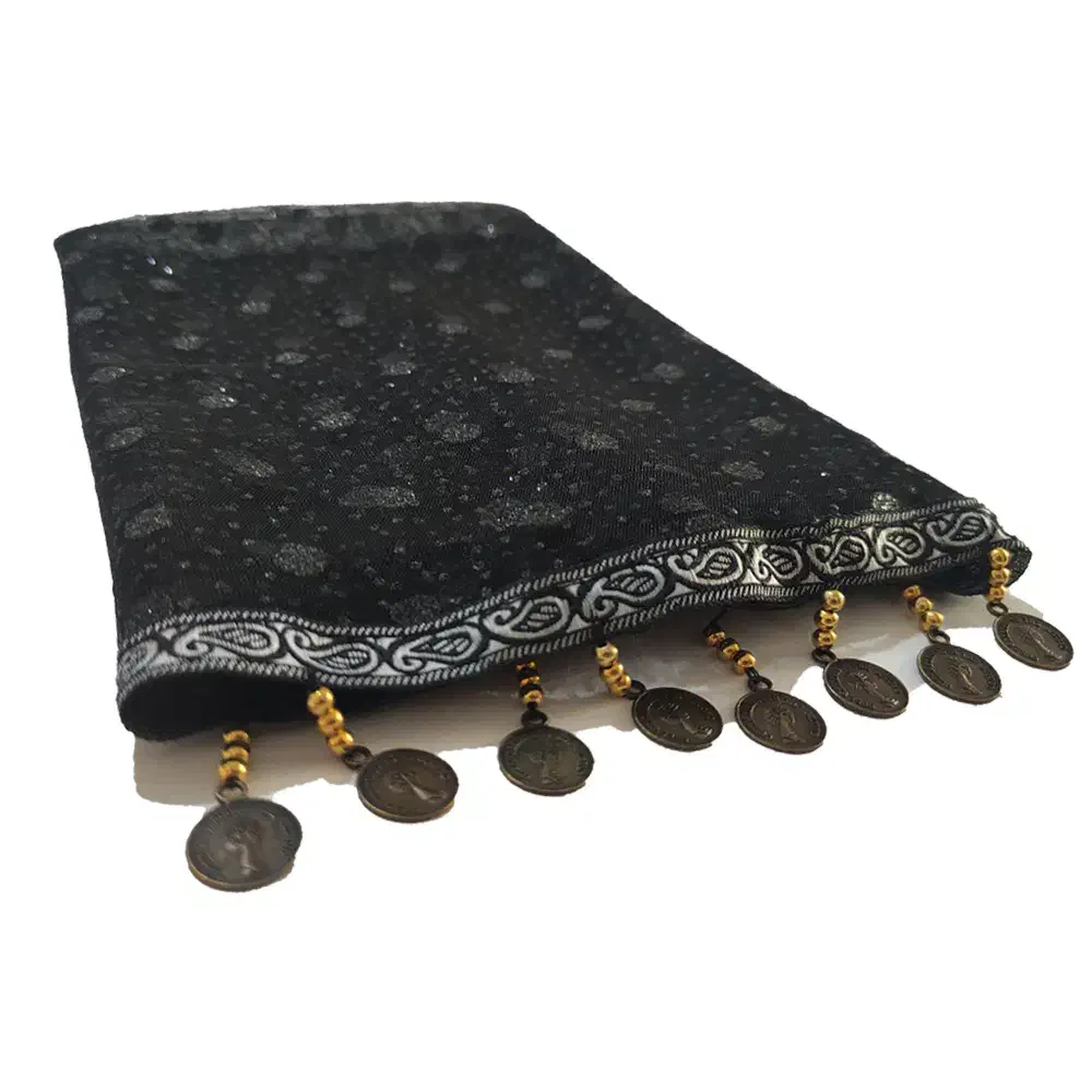 مینی اسکارف دخترانه اسکارف سنتی سربند مدل سکه ای|لباس|صدرا-فارس, فاز ۲|دیوار