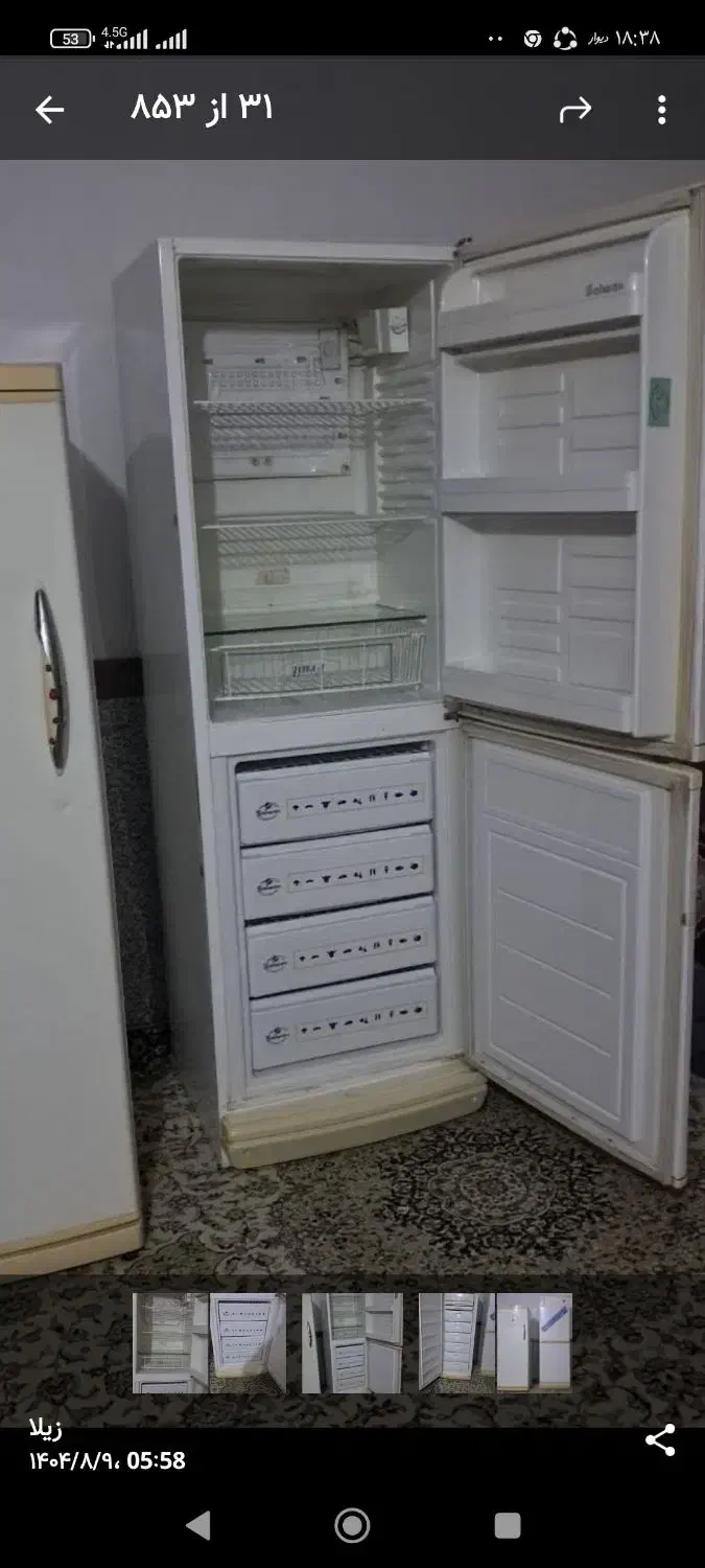 تمام فریزر|یخچال و فریزر|کرمانشاه, |دیوار