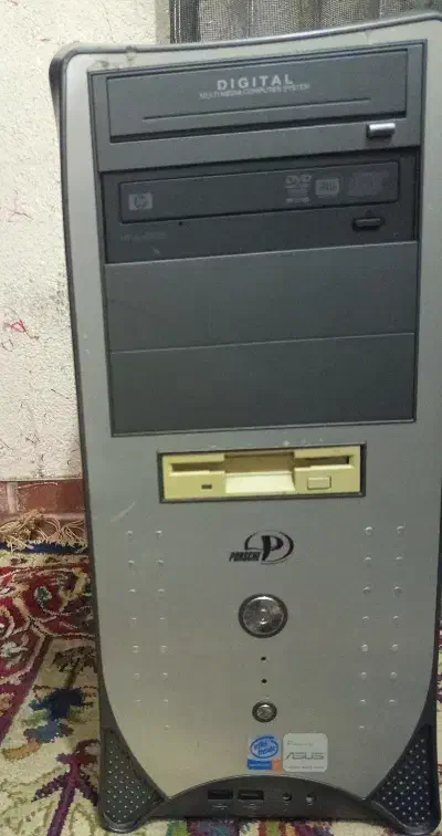 کامپیوتر سالم در حد نو با اسپیکر وسایل کامل|رایانه رومیزی|قدس, شهرقدس|دیوار