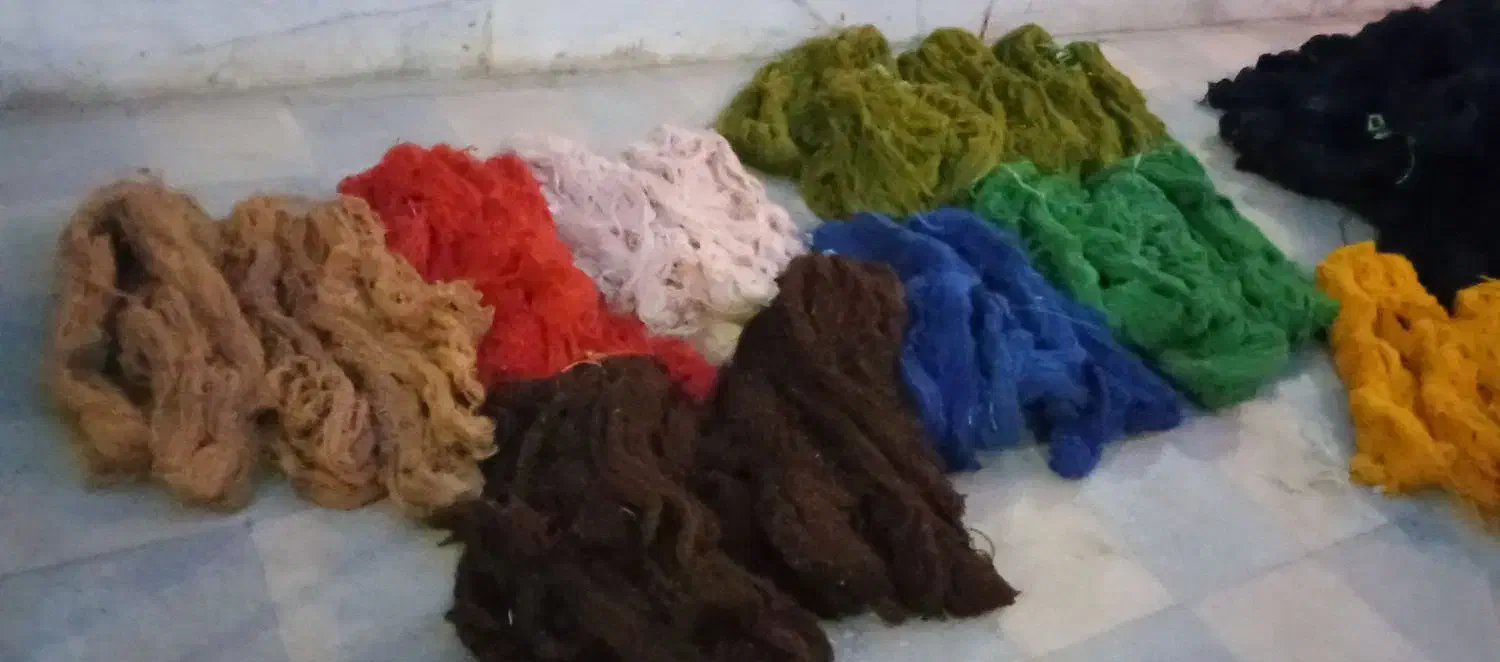 رنگ قالی گلی|گلیم، جاجیم، گبه|آران و بیدگل, |دیوار