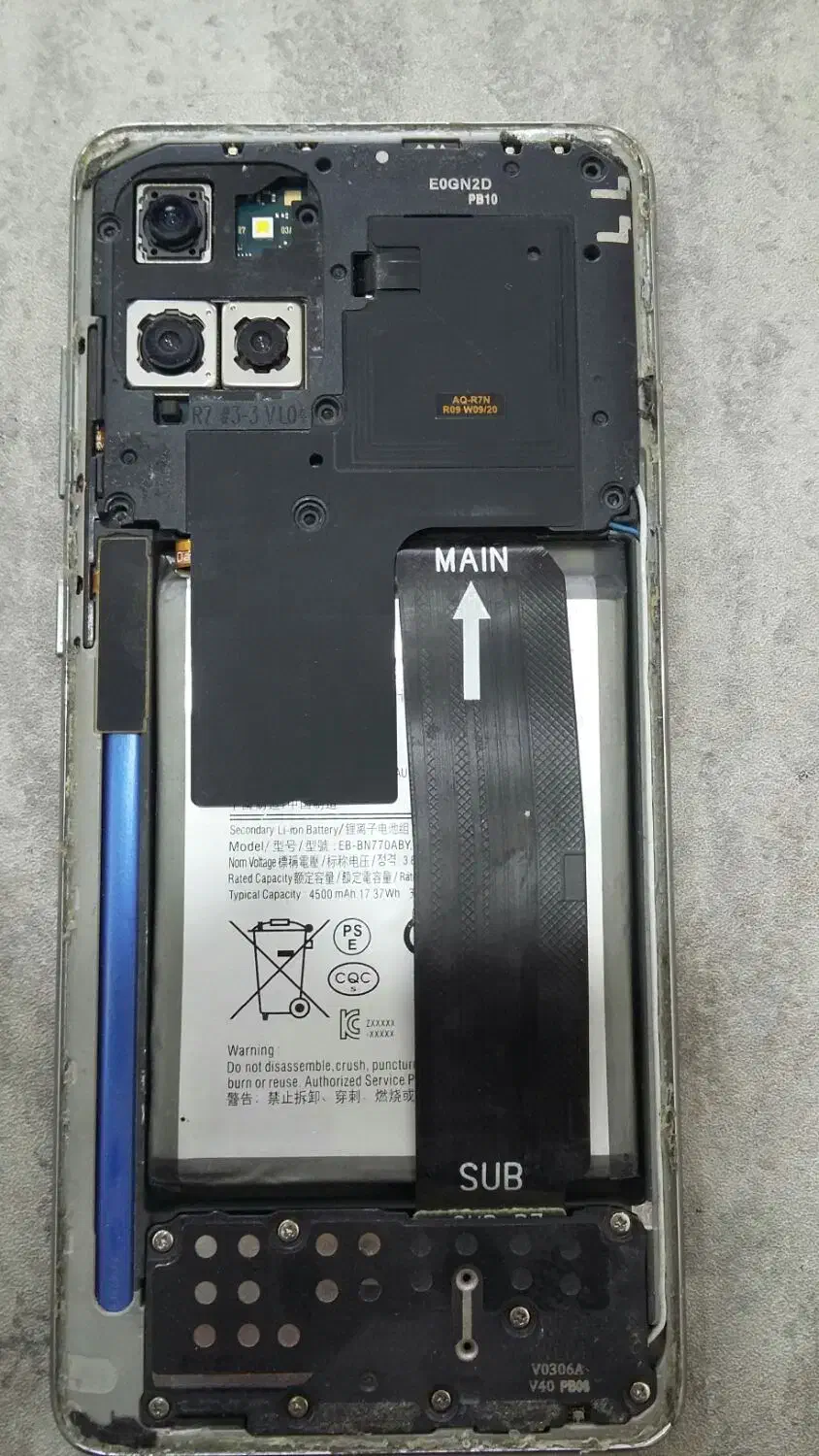 سامسونگ نوت 10لایت|موبایل|لنجان, |دیوار