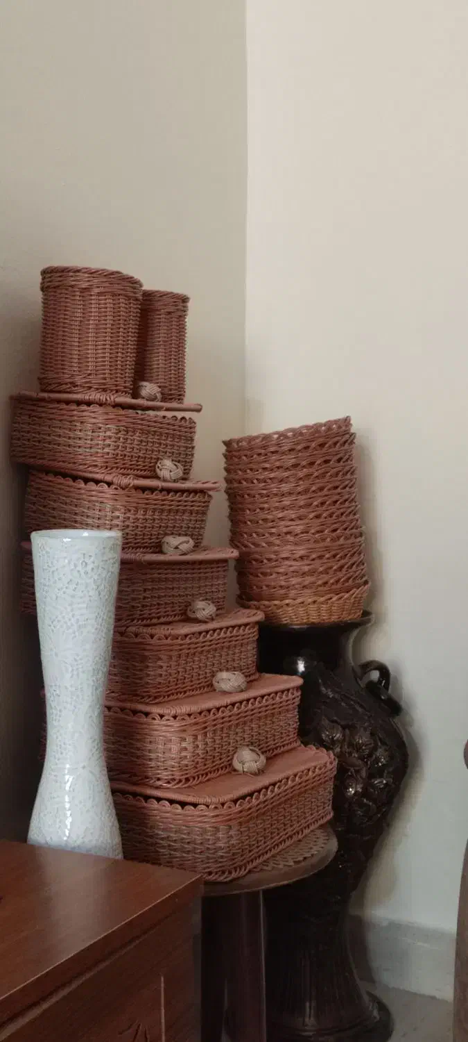 سبد حصیری|صنایع دستی و سایر لوازم تزئینی|نوشهر, |دیوار