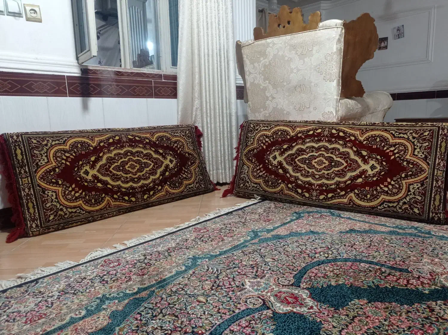 پشتی ماشینی|پشتی|گرگان, |دیوار