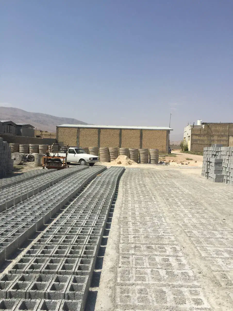 بلوک ماسه سیمان خاک|مصالح و تجهیزات ساختمان|شیراز, دکتر حسابی|دیوار