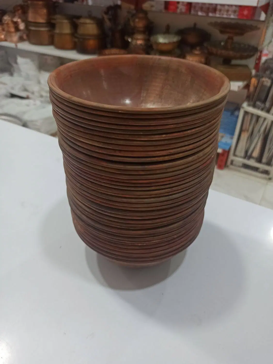 کاسه مسی|ظروف پخت‌وپز|جیرفت, |دیوار