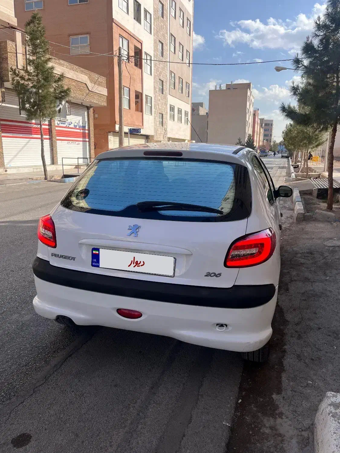 ۲۰۶ تیپ ۲ مدل۹۶|خودرو سواری و وانت|شاهین‌شهر, شهرک ردانی پور|دیوار