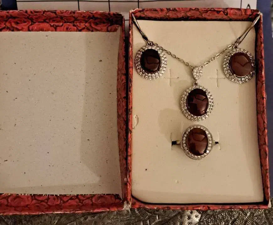 نیم ست نقره|جواهرات|تهران, شهرک غرب|دیوار