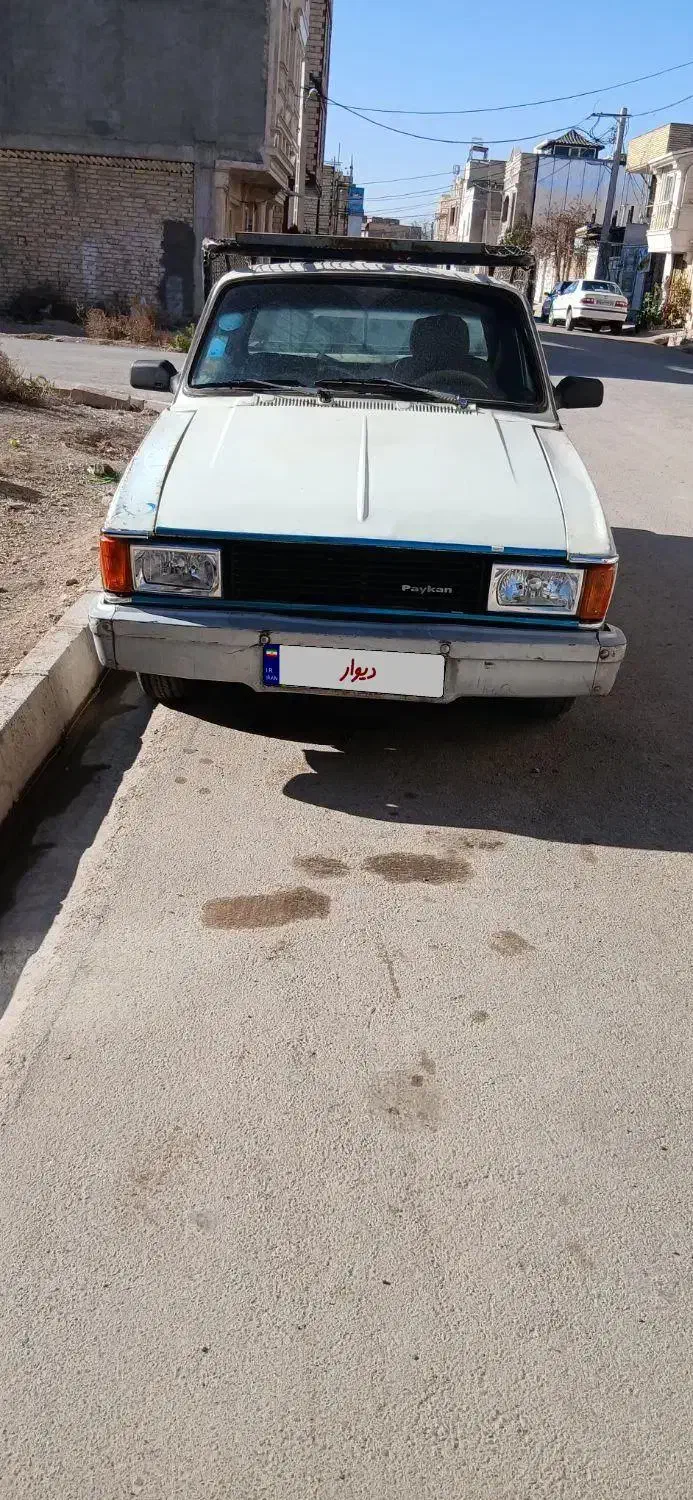 پیکان وانت مدل ۸۴دوگانه سوز|خودرو سواری و وانت|تاکستان, |دیوار