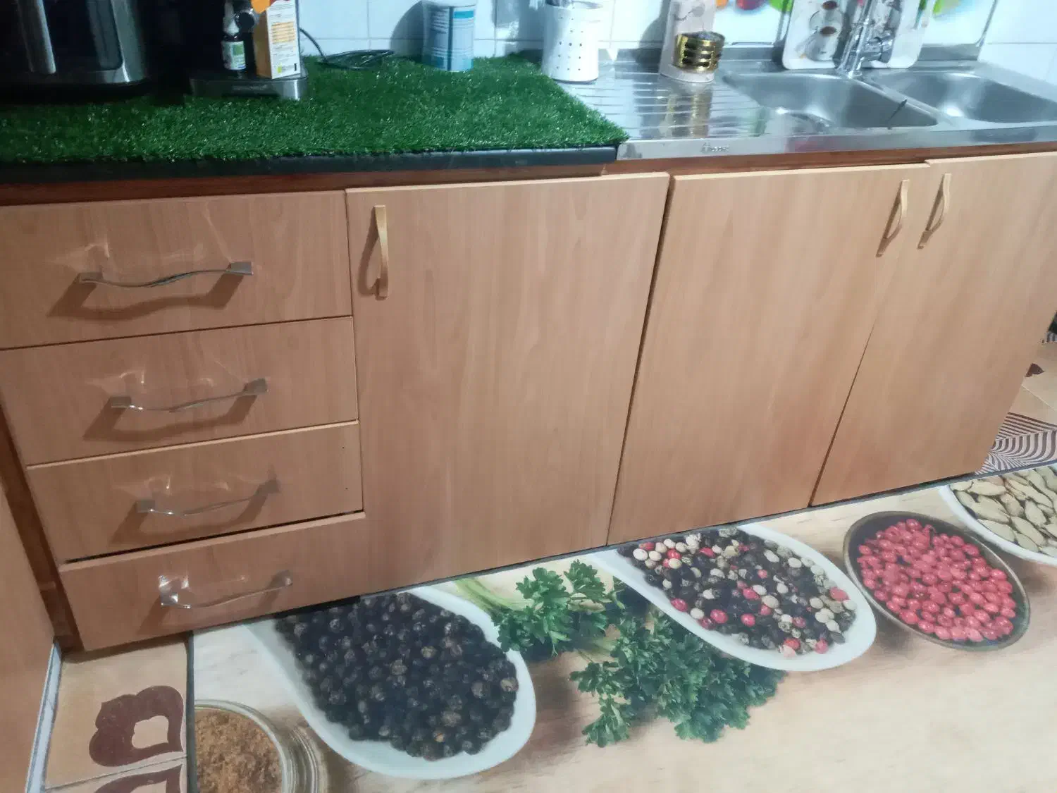 کابینت آلومینیوم در حد نو|مصالح و تجهیزات ساختمان|اصفهان, آزادان|دیوار