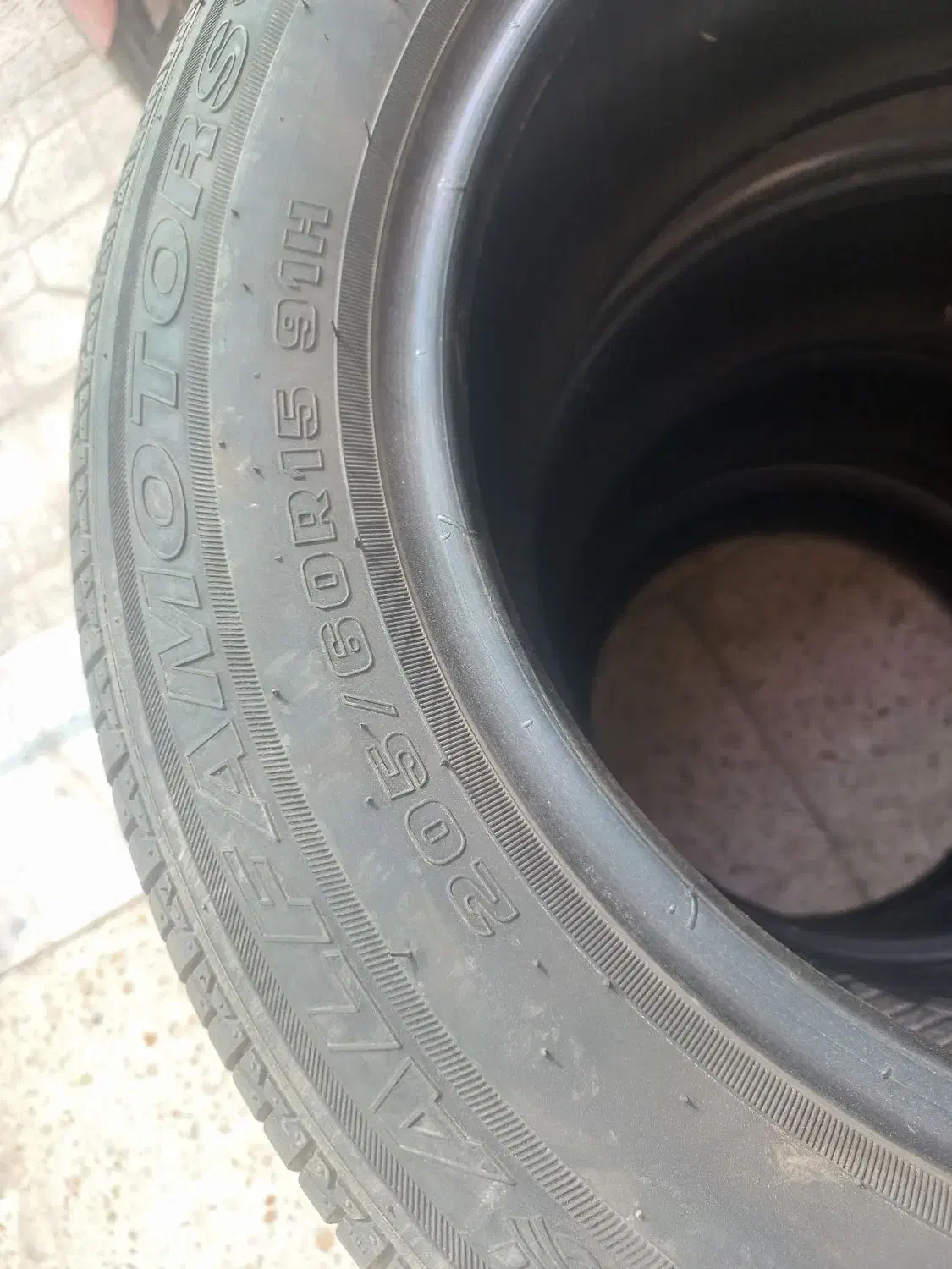 لاستیک 205/60/15 مناسب رینگ ۱۵|قطعات یدکی و لوازم جانبی|خمینی‌شهر, |دیوار