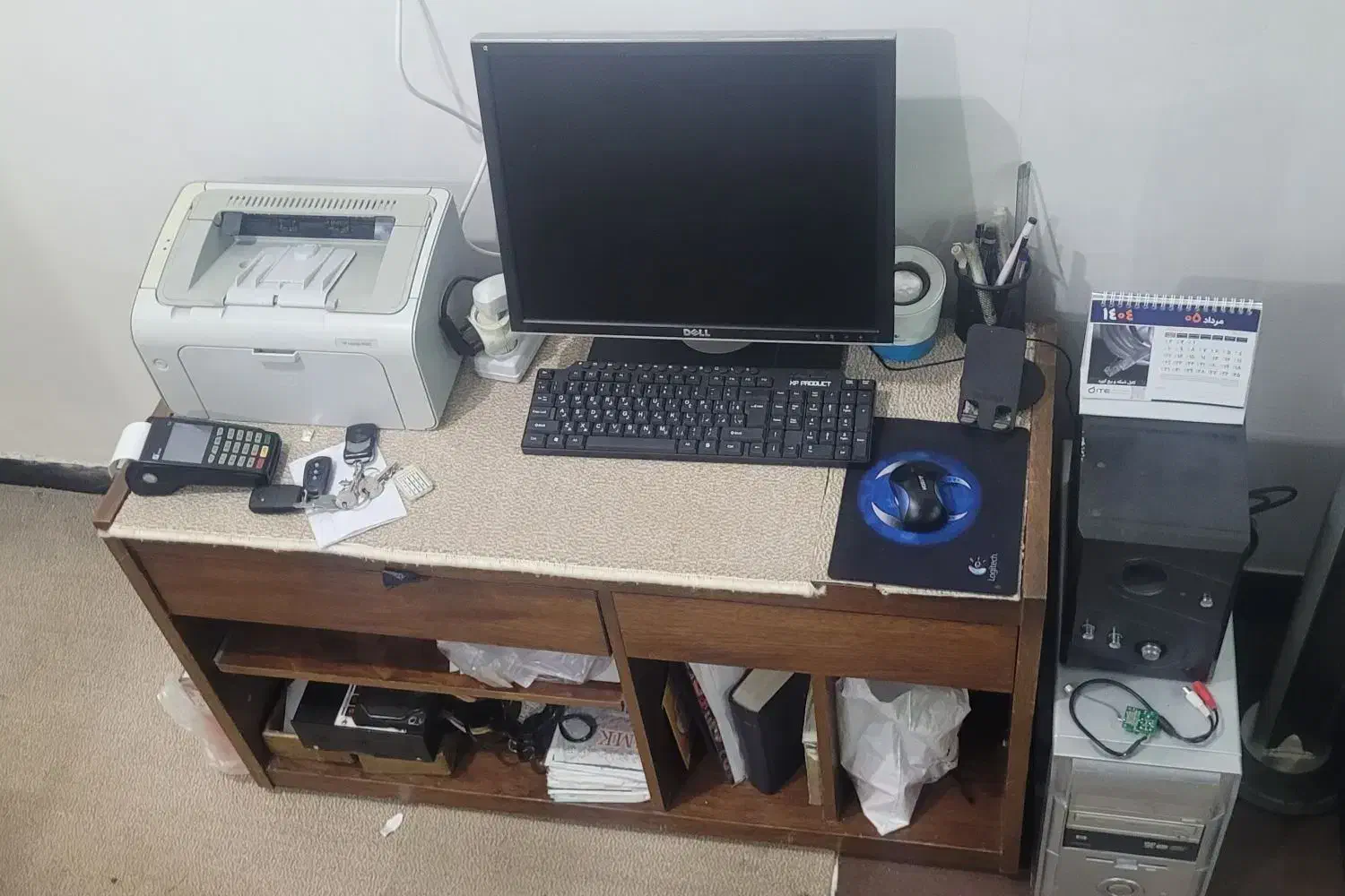 کامپیوتر رومیزی و کلیه متعلقات|رایانه رومیزی|بهبهان, |دیوار