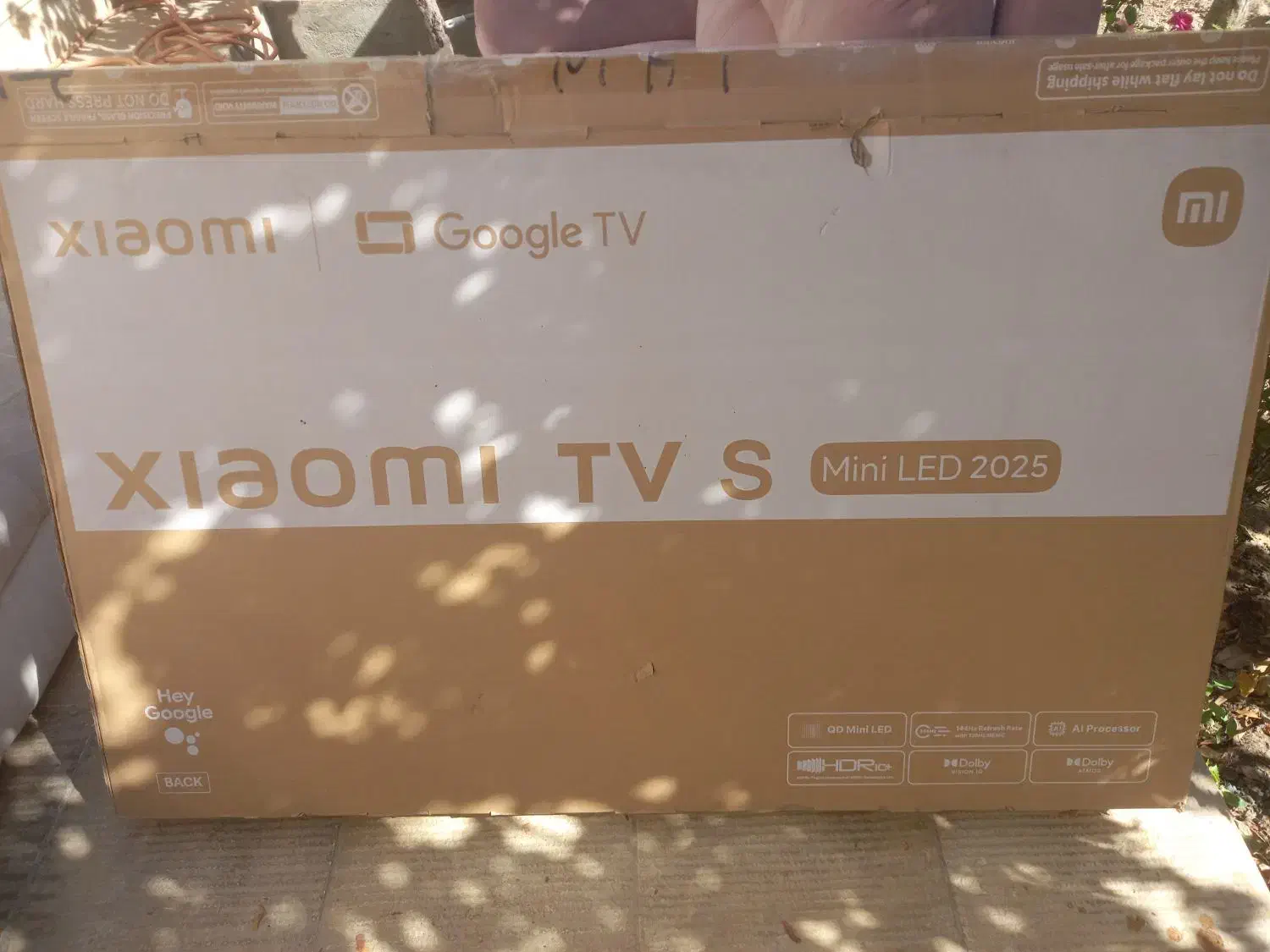 کارتن تلویزیون شیائومی mini led 55|تلویزیون و پروژکتور|محمدشهر, محمدشهر|دیوار