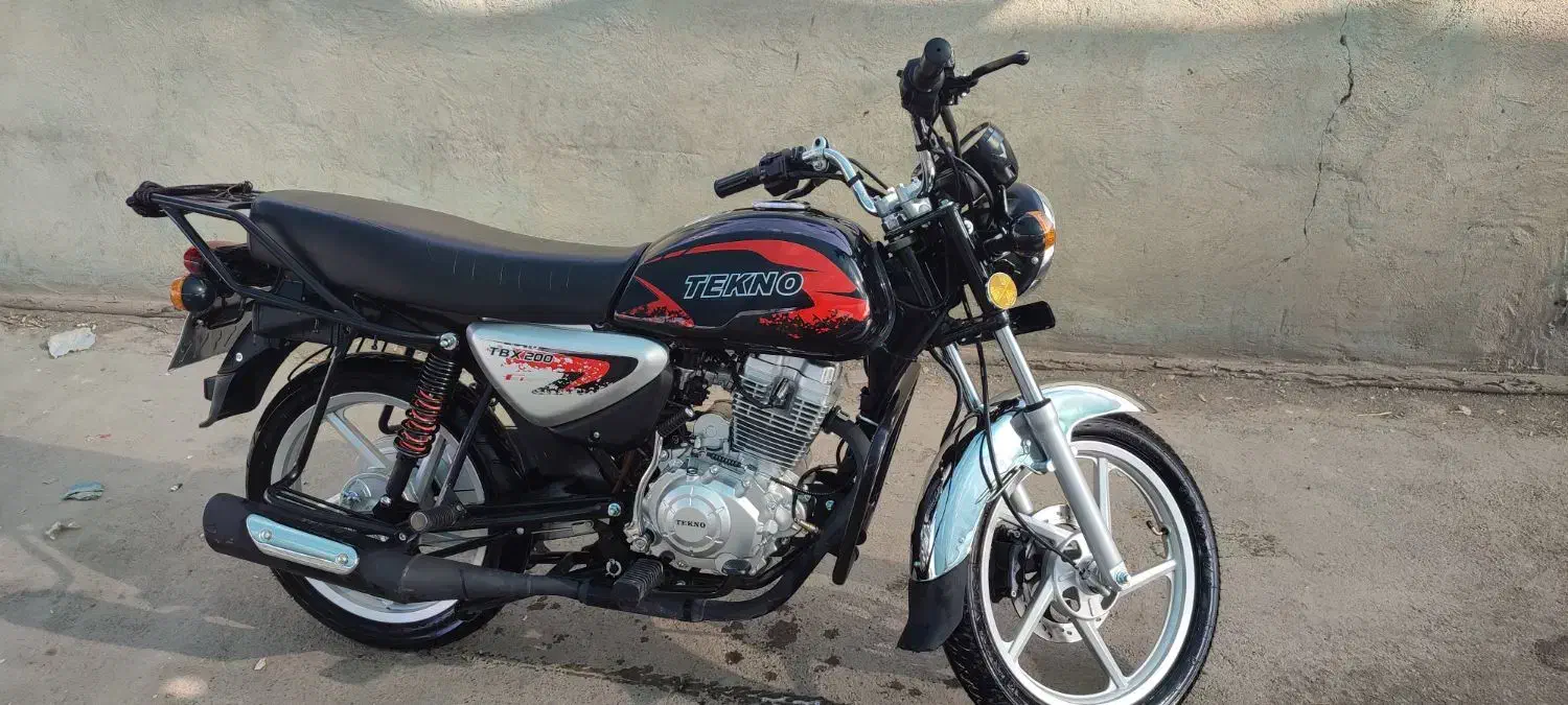 موتور طرح باکسر تکنو ۲۰۰ سی سی  ۱۴۰۳|موتورسیکلت|سبزوار, قلعه‌نو دهزار|دیوار